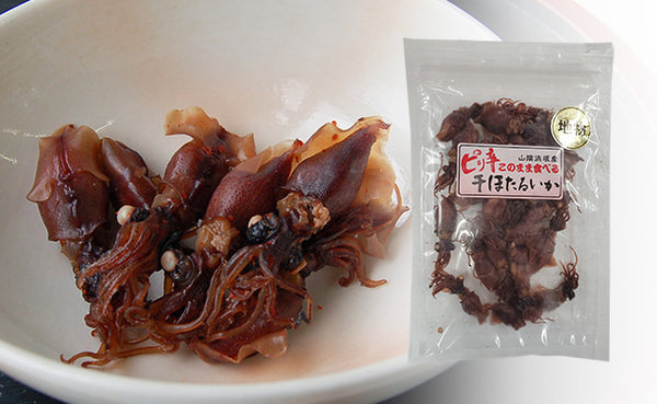 「そのまま食べる干しホタルイカ ピリ辛醤油味」