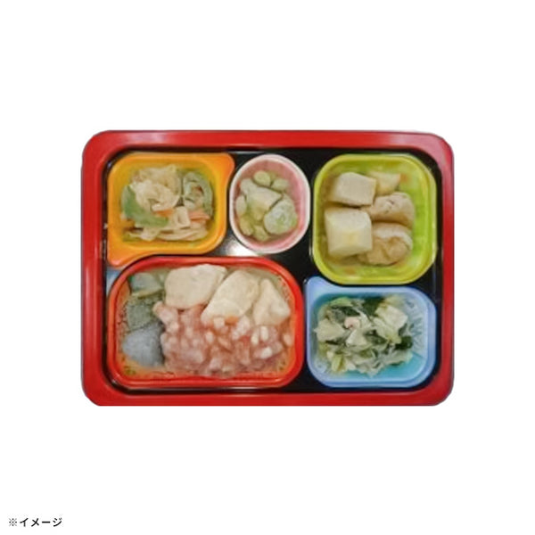 食卓便「塩分ケア食 チキンのもち麦入りトマトソース」