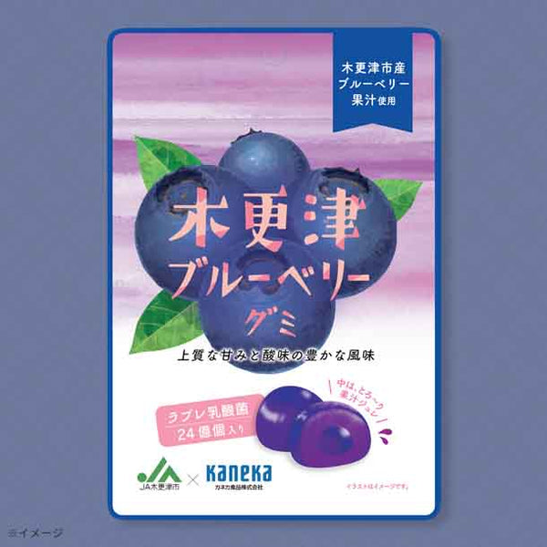 「木更津ブルーベリーグミ ラブレ乳酸菌入」