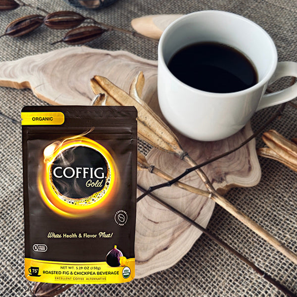 「COFFIG ゴールド 有機イチジク＆ひよこ豆のブレンド100％」