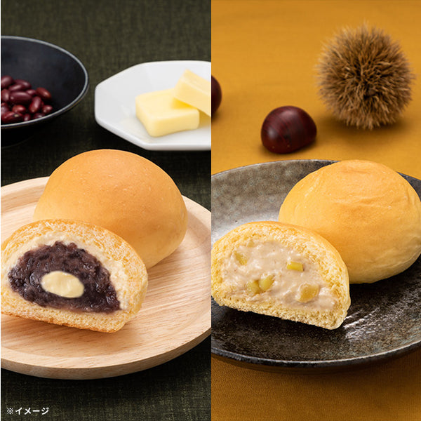 八天堂「くりーむパン あんバター＆マロン 24個詰合せ」