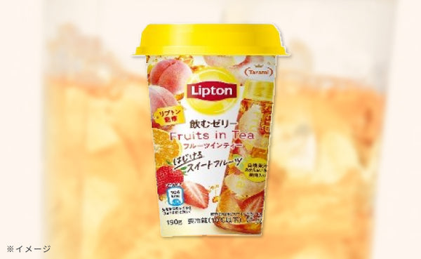 たらみ「Tarami リプトン飲むゼリー フルーツインティーはじけるスイートフルーツ」