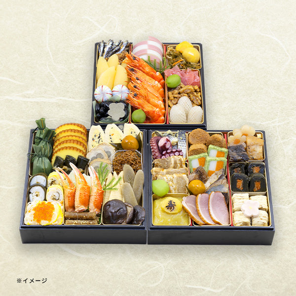 2025おせち「7寸三段 47品」