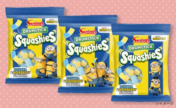 スイツェル「スクアッシー ミニオンズ（バナナ＆ブルーベリー風味）」