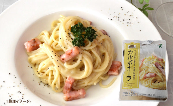 桃宝食品「カルボナーラソース」