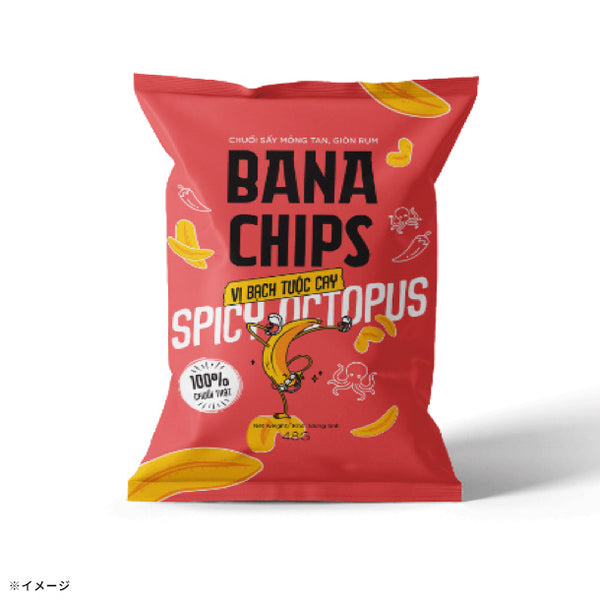 「BANA CHIPS（バナチップス） スパイシーオクトパス」
