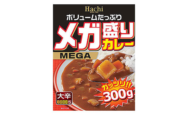ハチ食品「メガ盛りカレー 大辛」