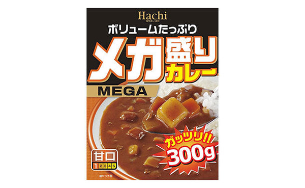 ハチ食品「メガ盛りカレー 甘口」