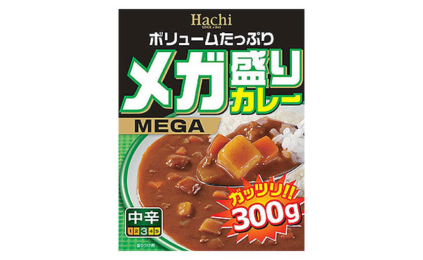 ハチ食品「メガ盛りカレー 中辛」