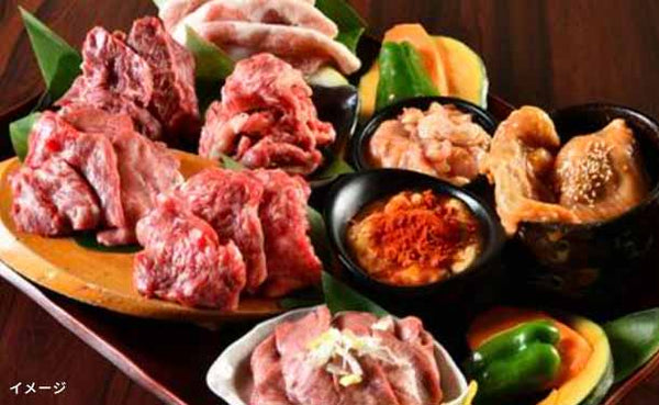 「焼肉坐王 ざおう至高の1kg盛り」