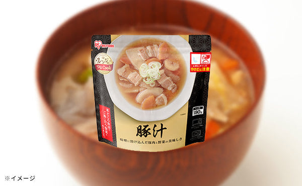 アイリスフーズ「レンジアップ豚汁」