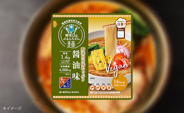 「糖質0gぷるんちゃん麺 醤油味」