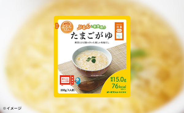 「糖質0gぷるんちゃん麺 たまごがゆ」