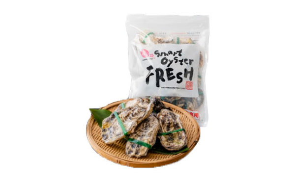 兵庫県産「生食用 超高圧加工殻付き冷凍かき 2Sサイズ」