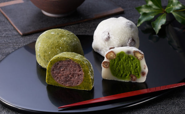 伊藤久右衛門「冷凍箱入 宇治抹茶二色餅（抹茶餅・豆餅）」