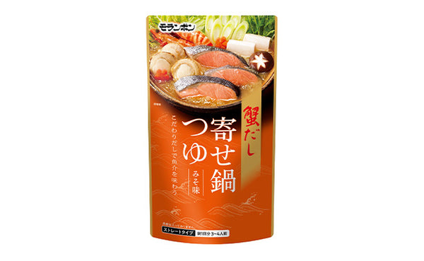 モランボン「蟹だし寄せ鍋つゆ みそ味」