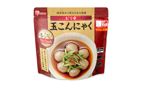 アイリスフーズ「レンジアップピリ辛玉こんにゃく」