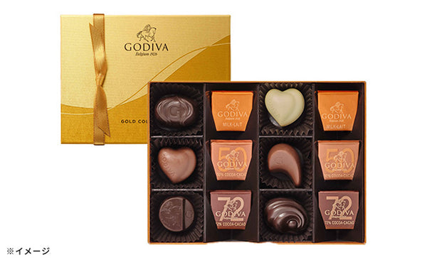 GODIVA「クラシック  ゴールド コレクション（12粒入）」