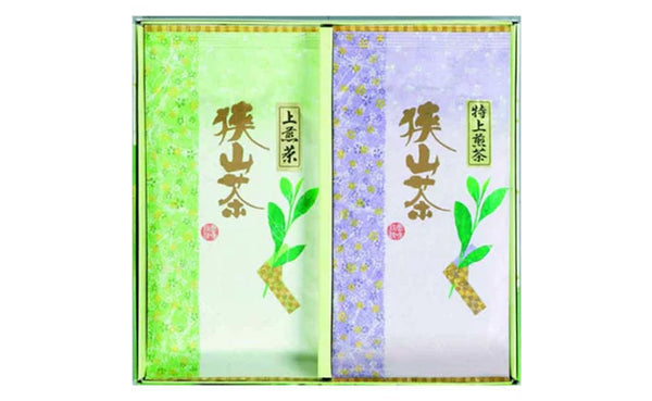 「狭山茶銘茶詰合せ 特上煎茶・上煎茶セット」