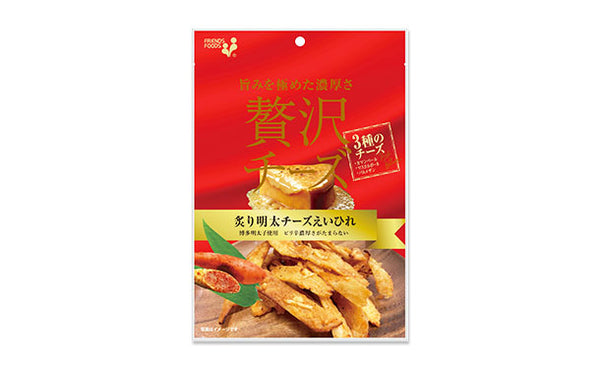 井上食品「贅沢シリーズ 炙り明太チーズえいひれ」