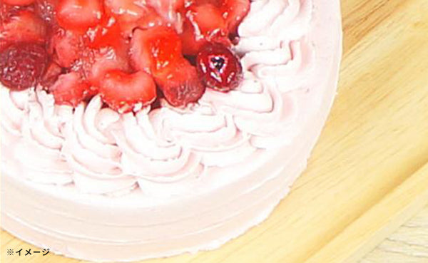 「ピンクの ショートケーキ 5号」