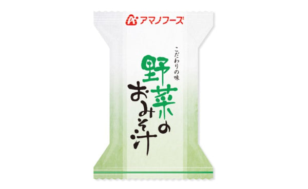 アマノフーズ「味わいづくし 野菜のおみそ汁」