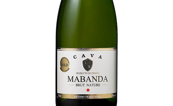 スペイン産 白発泡「金賞カヴァ！マバンダ カヴァ ブリュット ナチュレ」