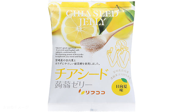 「チアシード蒟蒻ゼリー 日向夏味」