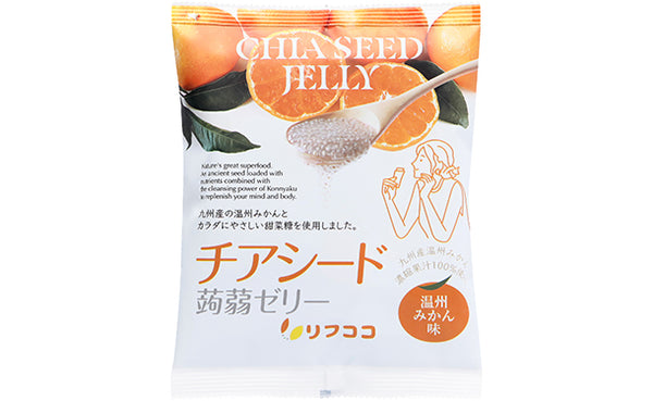 「チアシード蒟蒻ゼリー 温州みかん味」