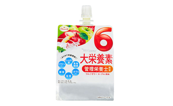 たらみ「FRUITENERGY6大栄養素りんごゼリーヨーグルト風味」