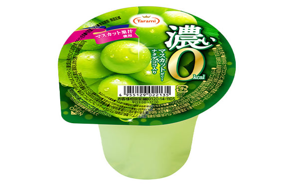たらみ「濃い0kcal マスカットゼリー」