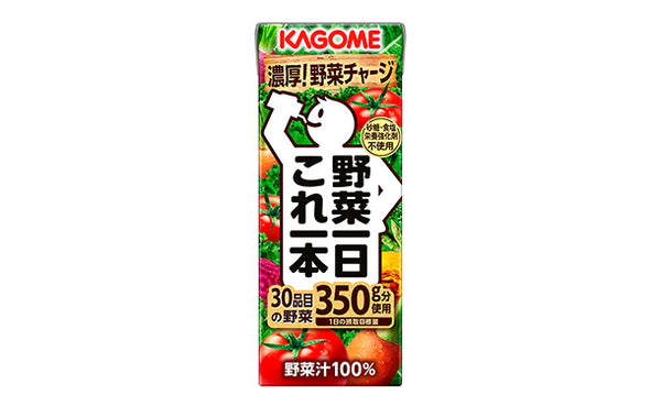 KAGOME「野菜一日これ一本」