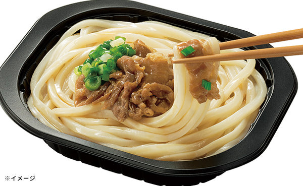 テーブルマーク「お皿がいらない ぶっかけ牛肉うどん」