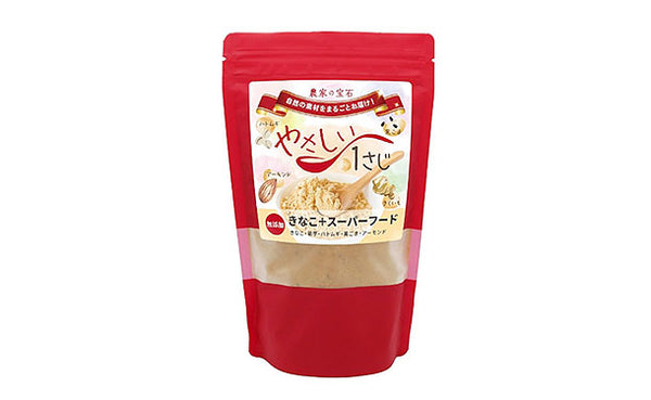 「農家の宝石 やさしい1さじ きなこ＋スーパーフード」
