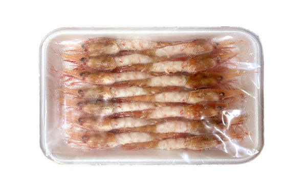 北海道産「ボタン海老 有頭中むき（生食用）」