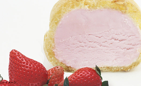 ヒロタ「シューアイスクリーム ストロベリー」