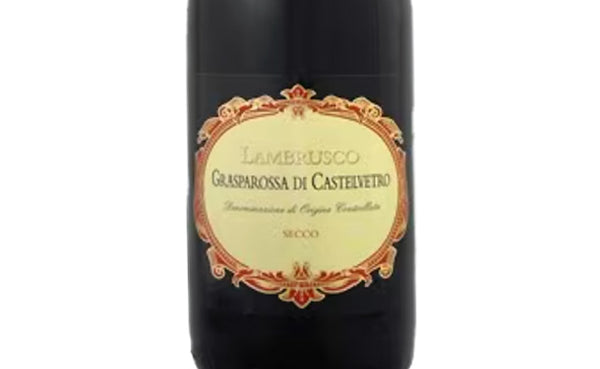 イタリア産 赤泡「ランブルスコ・グラスパロッサ・ディ・カステルヴェトロ」