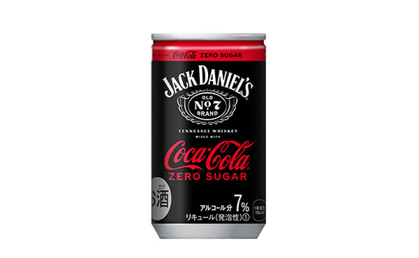 「ジャックダニエル＆コカ・コーラ ゼロシュガー」