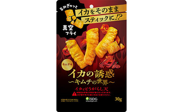 「イカの誘惑 イカ＆唐辛子天ぷら キムチ味」