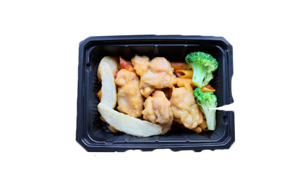 「レンジで簡単 ジューシー唐揚げ トマトソース」