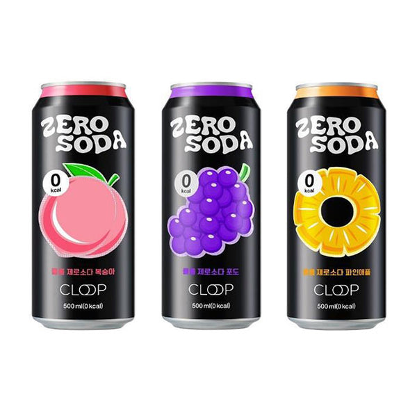 「ZEROSODA（500ml）3種アソート」