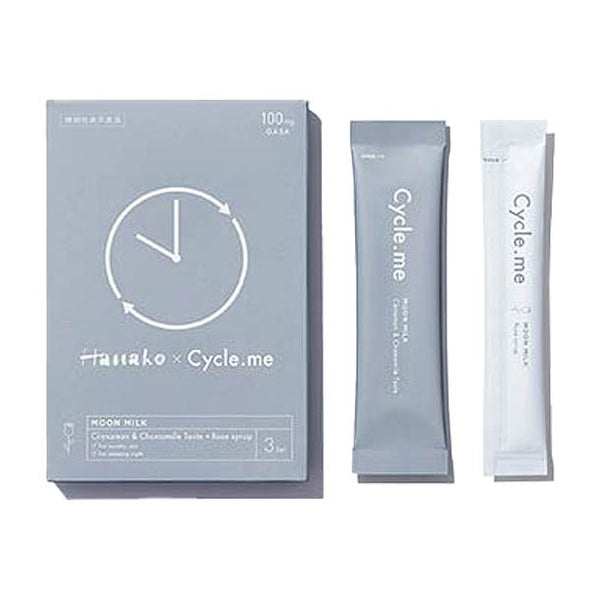 Cycle.me「ムーンミルク シナモン＆カモミールテイスト＋ローズシロップ」