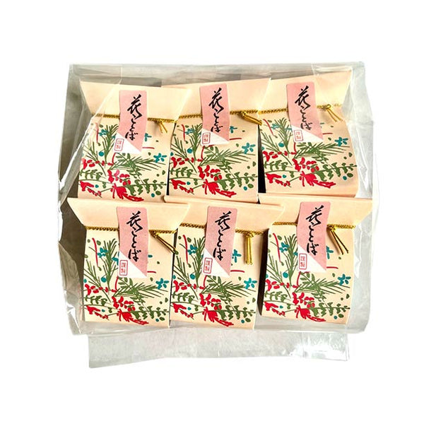 「花ことば 一口小豆羊羹 6個入」
