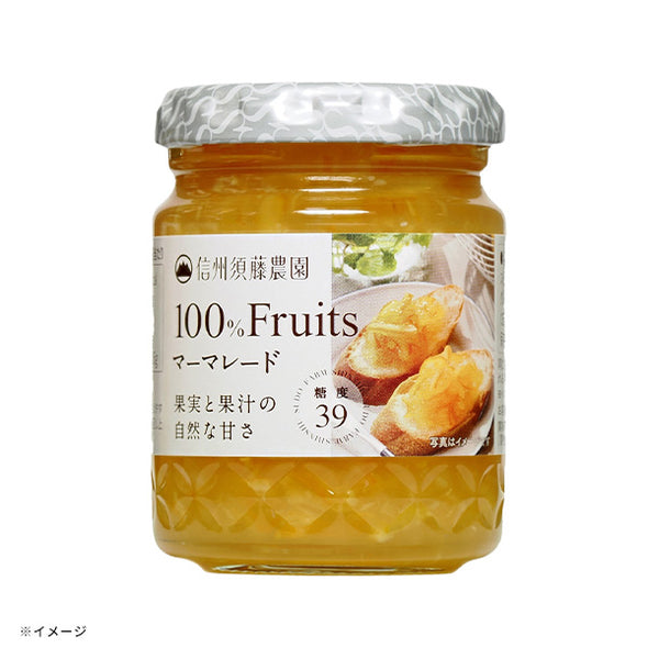 スドージャム「100%フルーツ マーマレード」