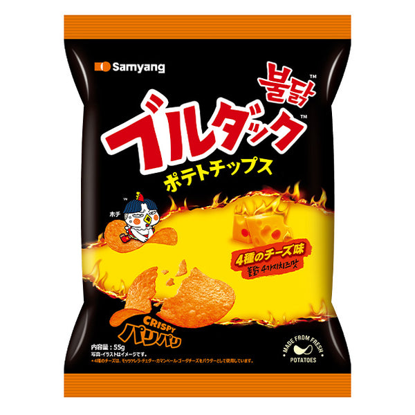 ブルダック「ポテトチップス4種のチーズ味」