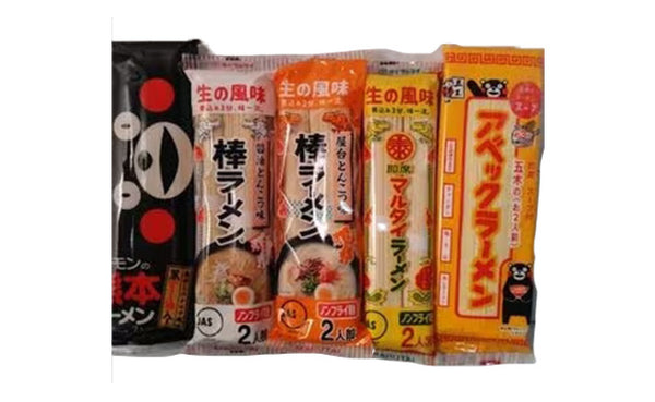 「マルタイ棒ラーメン3種＆五木食品ラーメン2種」