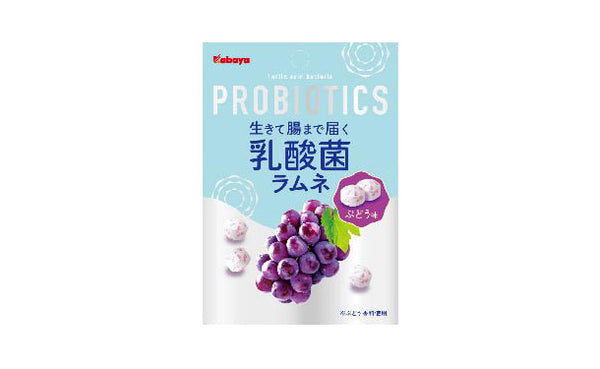 カバヤ「乳酸菌ラムネ（ぶどう味）」