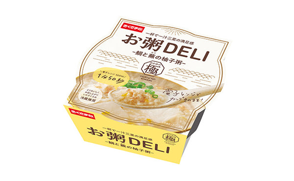「お粥DELI 鯛と蕪の柚子粥」