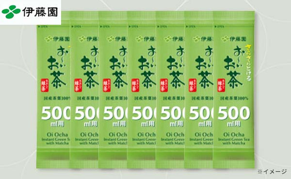 伊藤園「さらさらとける お～いお茶 抹茶入り緑茶 500ml用」