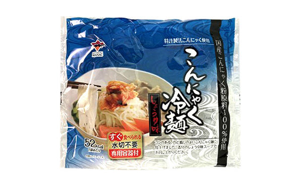 「こんにゃく冷麺 しょうゆ味」